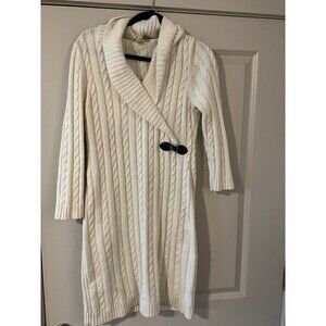 Women’s Off White Sweater Dress Size Large
